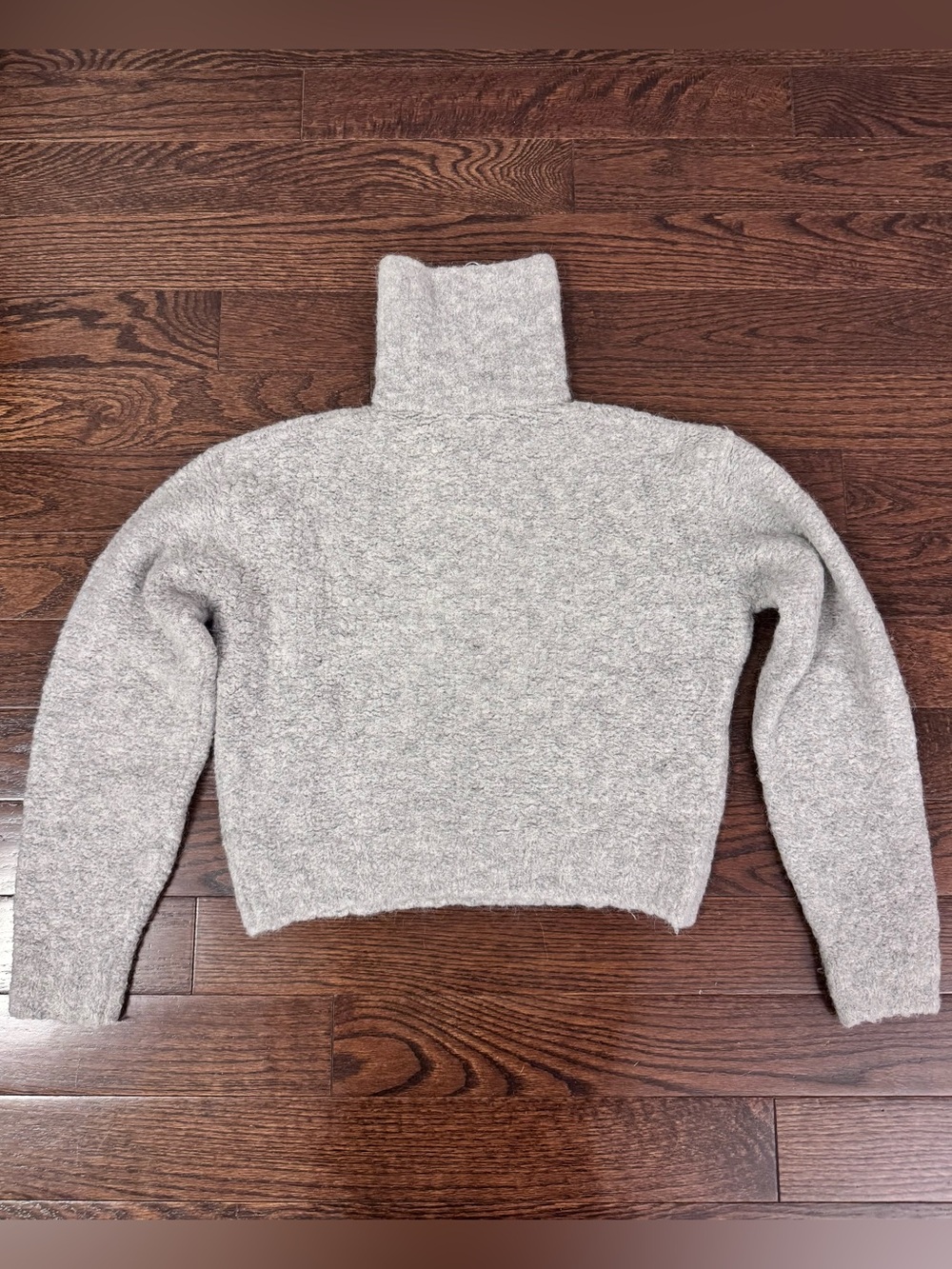 Wilfred Free Gwyneth Sweater Alpaca Merino Wool Blend Grey Size XS - Picture 6 of 12